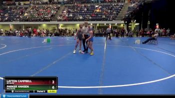 120 lbs Cons. Round 2 - Kayden Landers, Immortal Athletics WC vs Brysen Loerts, Ironhawk Wrestling Academy