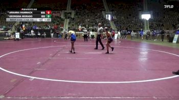 1-5A 132 3rd Place Match - Georgina Morado, Beauregard HS vs Arianna Hammack, W. S. Neal