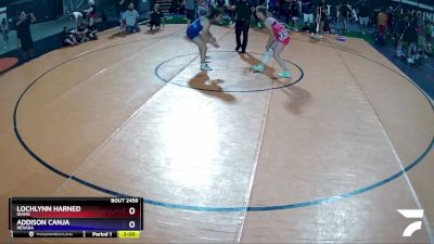 150 lbs Cons. Round 5 - Lochlynn Harned, Idaho vs Addison Canja, Nevada