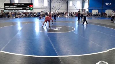 Elite 184 lbs Champ. Round 1 - Aiden Sanchez, Coe vs Robert Cunningham, Cortland State