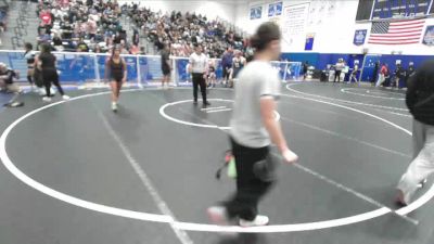 115 lbs Champ. Round 3 - Ziva Jansen, Redondo Union vs Olivia Valenzuela, Esperanza