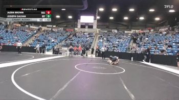 141 lbs Champ. Round 1 - Jazen Brown, Baker (Kan.) vs Joseph Galvan, Wayland Baptist (Texas)