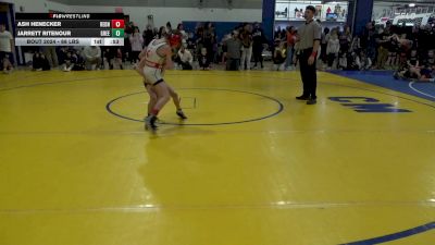 68 lbs Round Of 32 - Ash Henecker, Rednose W.S. vs Jarrett Ritenour, Greensburg Salem