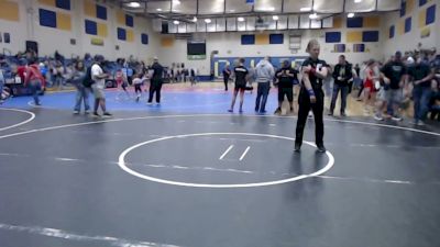 120-126 lbs Cons. Semis - Bentley Maddox, Brothers Of Steel Wrestling Club vs Logan Krenz, Hawk Wrestling Club
