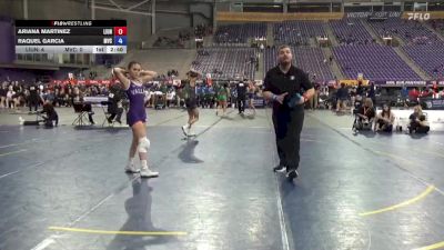 110 lbs Round 1 (16 Team) - Ariana Martinez, Life University vs Raquel Garcia, Missouri Valley College