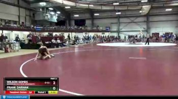 125 lbs Cons. Round 2 - Frank Darwak, Castleton University vs Wilson Gomes, Bridgewater State University