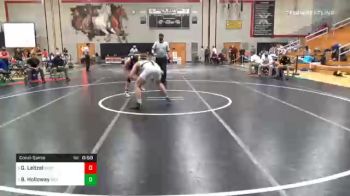 152 lbs Consolation - Gavin Leitzel, South Western vs Brock Holloway, Red Lion