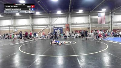 92 lbs Rr Rnd 8 - Logan Noonan, Maine Hammahs - MSE vs Tanner Wisniewski, Bad Karma - MSE