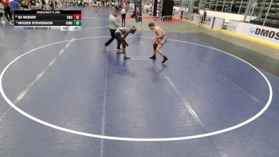 Junior Boys - 150 lbs Cons. Round 5 - DJ Neider, Team Idaho Wrestling Club vs Moses Stevenson, Franklin Central Wrestling Club
