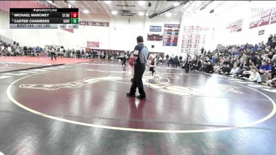 157 lbs Final - Michael Maroney, St Joseph vs Carter Chambers, Canton