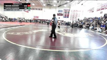 157 lbs Final - Michael Maroney, St Joseph vs Carter Chambers, Canton