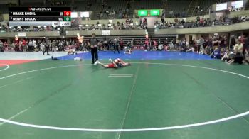 102 lbs Quarterfinal - Benny Block, Prescott vs Drake Roehl, Elk River