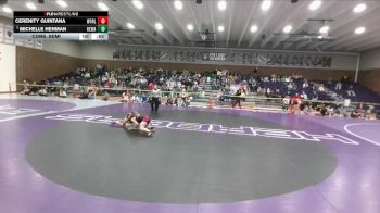 105 lbs Cons. Semi - Michelle Henman, Kelly Walsh vs Cerenity Quintana, Worland