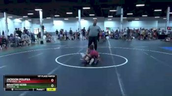 92 lbs Finals (2 Team) - Jackson Polifka, PA Alliance vs Braxtan Kerr, D3PRIMUS