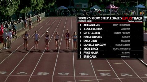 Women's Steeplechase, Heat 1