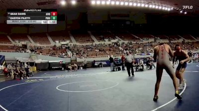 215-D3 Champ. Round 1 - Sean Daws, Agua Fria High School vs Easton Filetti, Poston Butte High School