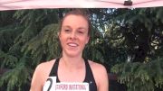 Molly Renfer after steeple debut at Stanford Invite