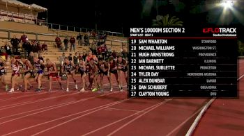 Men's 10k, Heat 2 - Ian LaMere NEW DIVISION III RECORD