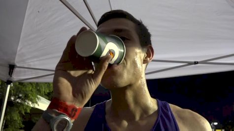 Johnathan Stevens after Stanford Invite 5k victory