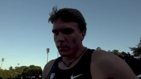 Joe Klecker wished the 1500 would have been faster at Stanford Invite