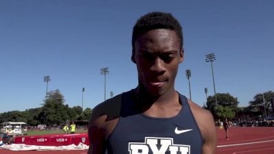 Shaquille Walker runs crazy fast 400m at Stanford Invite