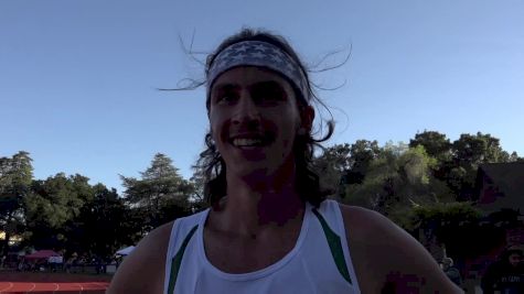 Nick Woolf after Stanford Invite steeplechase