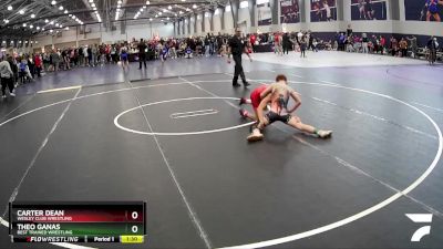 100 lbs Semifinal - Mason Myles, Panhandle RTC vs Zayn Budri, All American Wrestling Club