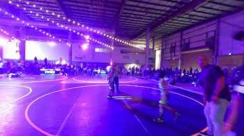 73 lbs Semifinal - Laurence Ibarra, Unattached vs Bentley Churape, Ridge WC