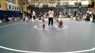 54-58 lbs Round 2 - Jude Crofts, Victory vs Camden Balliett, RWC - Roy Wrestling Club