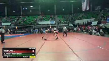 106 lbs Quarterfinal - CLARK BOX, Hewitt-Trussville vs PATRICK MCQUEENEY, Spain Park Hs