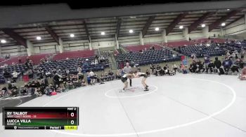 100 lbs Semis & Wb (16 Team) - RY TALBOT, West Coast Riders vs Lucca Villa, Idaho 1