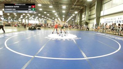 138 lbs Rr Rnd 1 - Garrison Raper, Gritty Grapplers vs Connor Vail, Great Bridge Wrestling Club