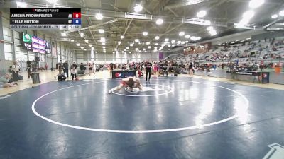 U20 Women - 76 lbs Cons. Round 3 - Amelia Frounfelter, AR vs Elle Hutton, NY
