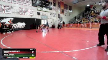 140 lbs Semifinal - Aaliyah Tapia, Porterville vs Alyvia Jeha, Canyon