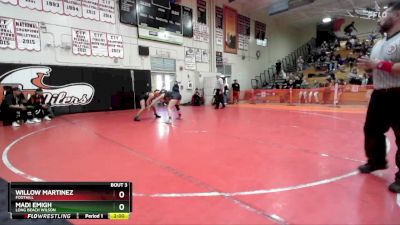 140 lbs Semifinal - Aaliyah Tapia, Porterville vs Alyvia Jeha, Canyon