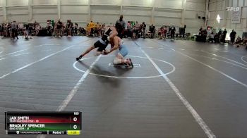 165 lbs Round 2 (6 Team) - Jax Smith, Team Diamond Fish vs Bradley Spencer, Ohio Storm