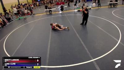 132 lbs Champ. Round 2 - Hayden Hutt, IA vs Allen Krenik, MN