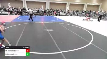 61 lbs Semifinal - Maximus Hernandez, Threshold WC vs Declan Campbell, Nevada Elite WC