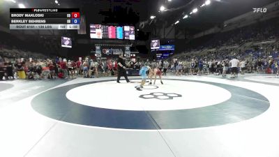 138 lbs Cons. Sub-rd Of 64 - Brody Makloski, CO vs Berkley Behrens, OH