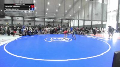 Junior Boys FS - 120 lbs Champ. Round 3 - Carter Dawson, OR vs Irving Bicoy III, HI