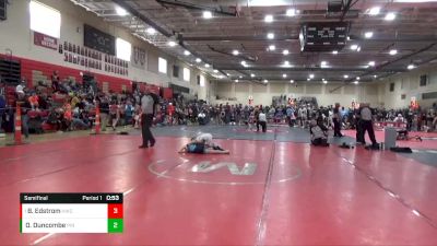 82 lbs Semifinal - Beckett Savage Edstrom, Hastings Wrestling Club vs Odin Duncombe, Pinacle