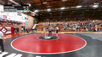 165 lbs Cons. Semi - Porter Olson, Northwest College vs Layne Warburton, Trinidad State