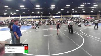 49 lbs Semifinal - Roman Carter, Mat Demon WC vs Dawson Willford, Grindhouse WC