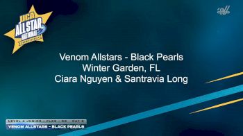 Venom Allstars - Black Pearls [2026 L4 Junior - Flex - D2 Day 2] 2026 UCA & UDA All Star Nationals