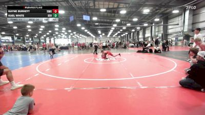 119 lbs Rr Rnd 3 - Kayne Burkett, TDWC Maniacs Blue - MS vs Kael White, Revival Freeze - MS