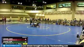 145 lbs Round 2 (10 Team) - Jamaiel Lowe, Indiana Smackdown Black vs Comari Cone, Rip Tide Wrestling