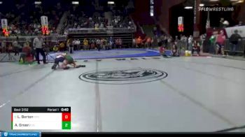 3A-182 lbs Cons. Round 1 - Logan Barton, Cody vs Austin Green, Pinedale