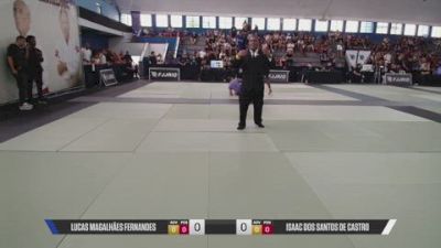 ISAAC DOS SANTOS DE CASTRO vs LUCAS MAGALHÃES FERNANDES 2026 FJJ Rio Carioca