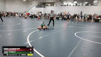 105 lbs Cons. Round 3 - Owen Leyendecker, Michigan Grappler RTC vs Vinny DiVello, Skyline