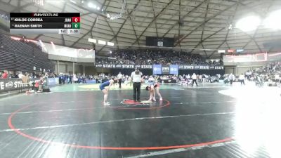 Girls 4A 125 lbs Champ. Round 2 - Raenah Smith, Mead (Girls) vs Khloe Correa, Juanita (Girls)